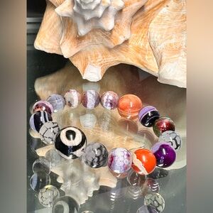 PROSPERITY NATURAL STONES  Bracelet size 7”